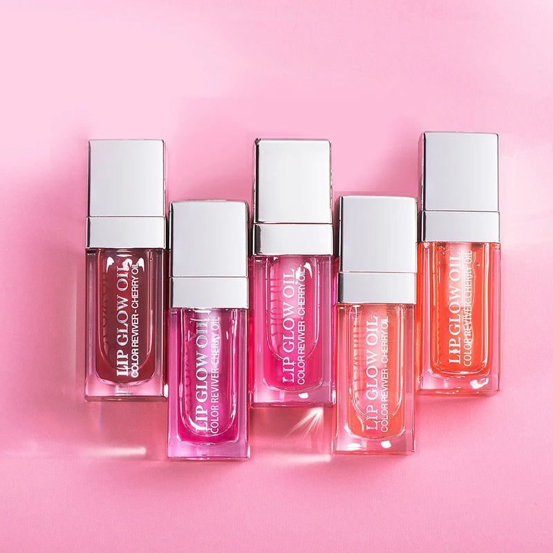 Gloss labial rosa- hidratante, esfoliante, benéfico para os lábios